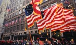 Crowd at a New York City parade