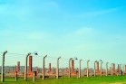 The Auschwitz concentration camp, Oswiecim, Poland