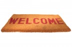 Doormat with Welcome on it