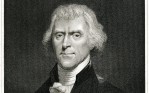 Engraving of president Thomas Jefferson