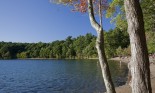 Walden Pond, where Henry David Thoreau wrote and lived