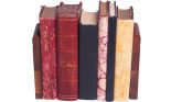 Row of books.