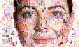 face made of pictures