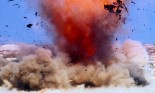 Explosion During Operation Desert Storm