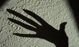 Spooky hand shadow