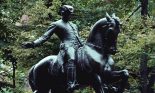 Paul Revere Statue in Boston, Massachusetts