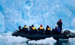 crew on a boat in the arctic