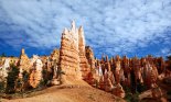 Rock hoodoohs on Queen's Trail at Bryce Canyon National Park, Utah, USA