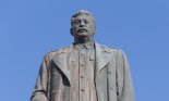 Statue of Stalin in Gori, Georgia (Stalin's birthplace)