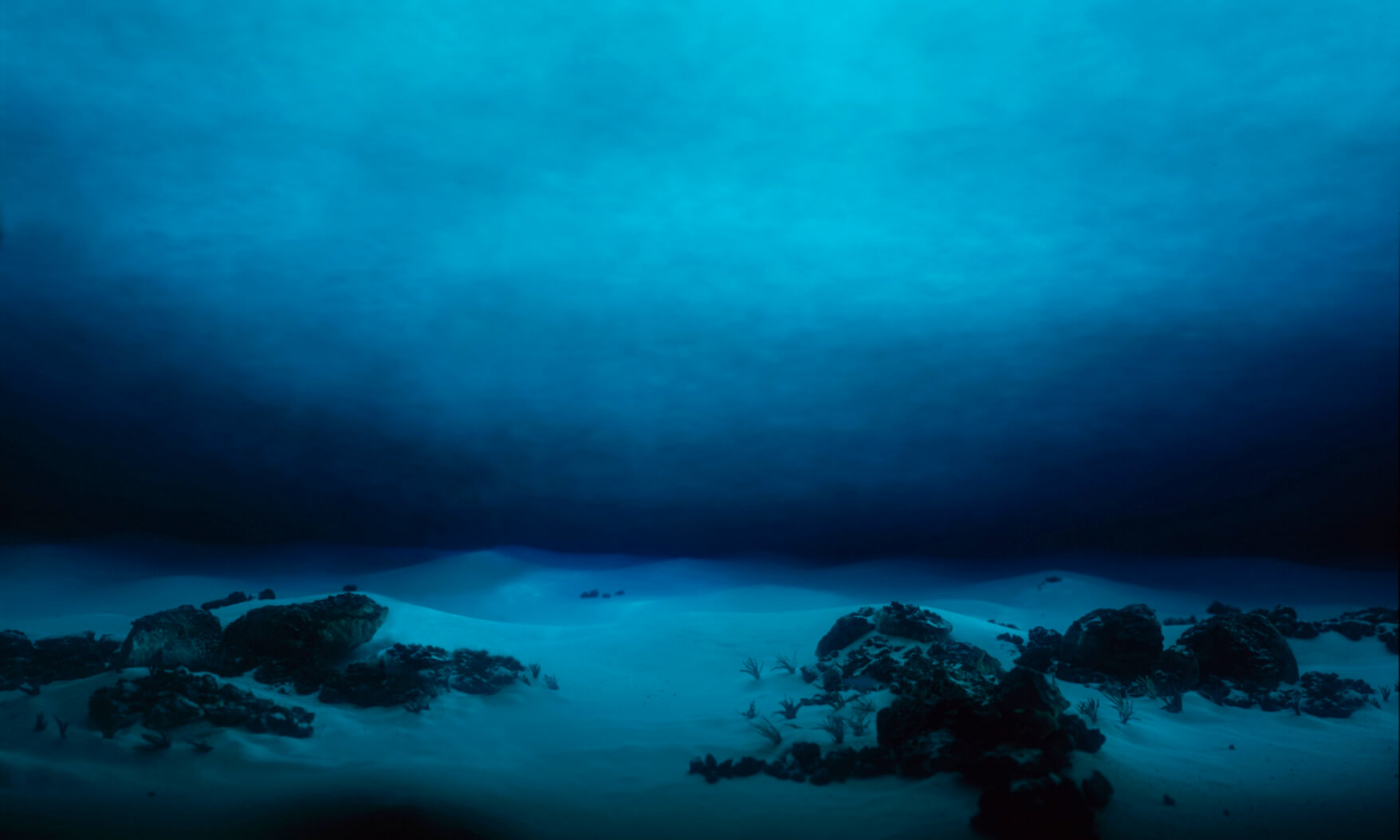 Underwater terrain