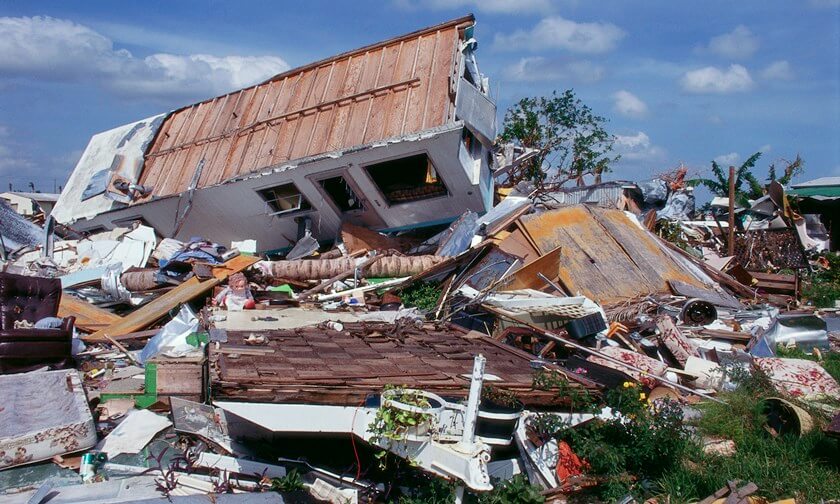Hurricane aftermath
