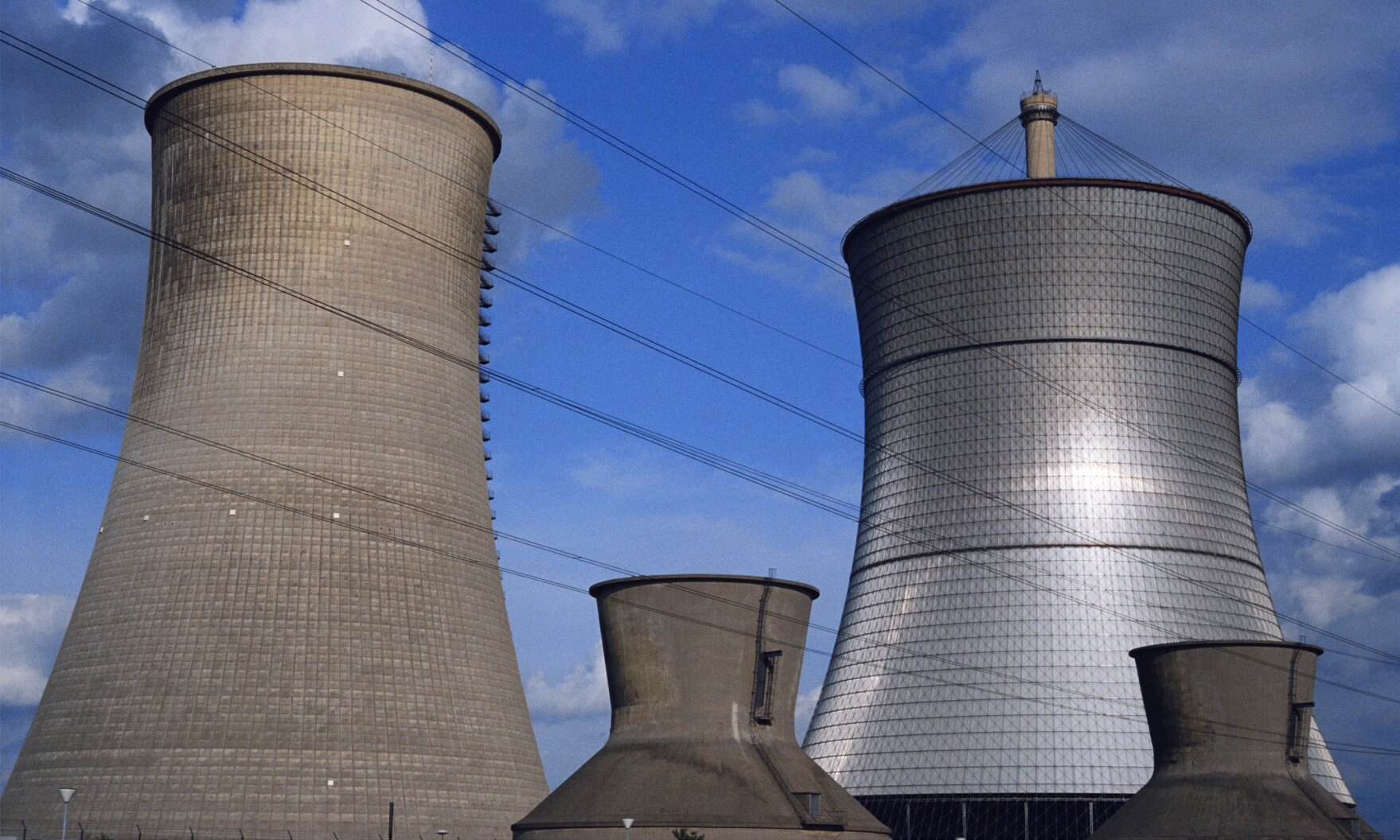 Cooling Towers of a Nuclear Power Plant