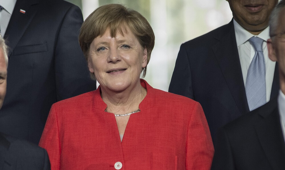 Angela Merkel at the NATO Summit 2017