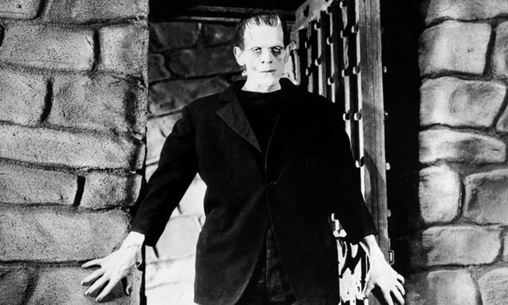 Boris Karloff in Frankenstein