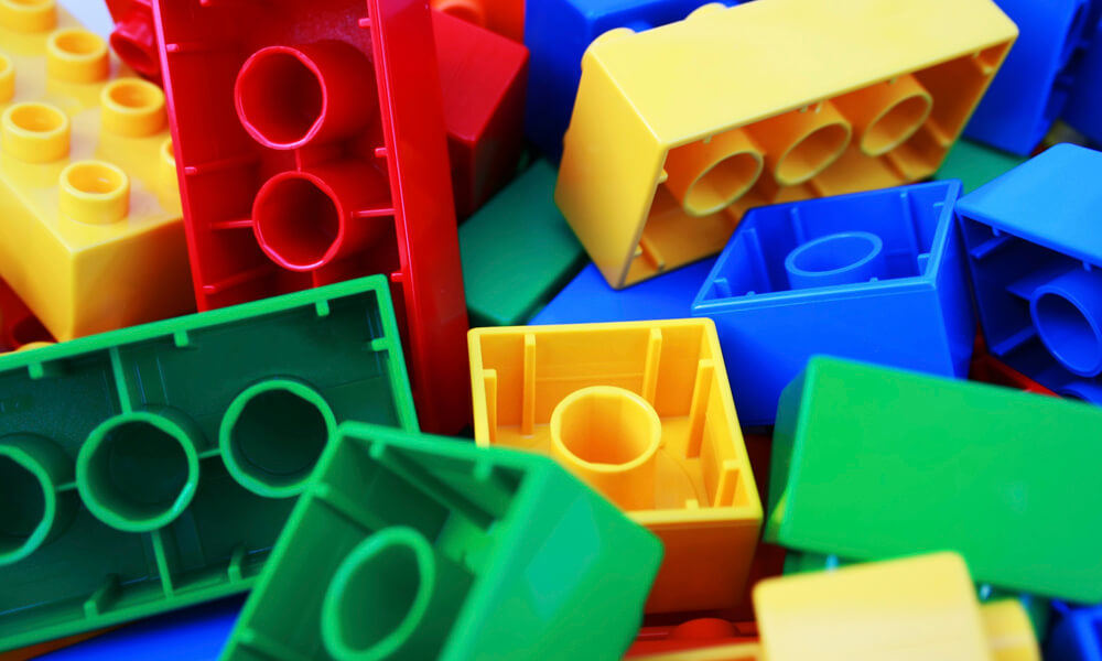 Photo of toy - colourful bricks
