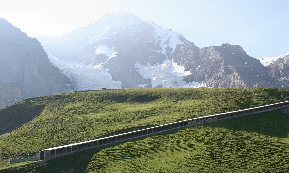 Switzerland, Tack of Jungfraubahn