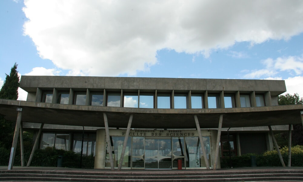 The Science building at the University of Rennes, France. Villejean
