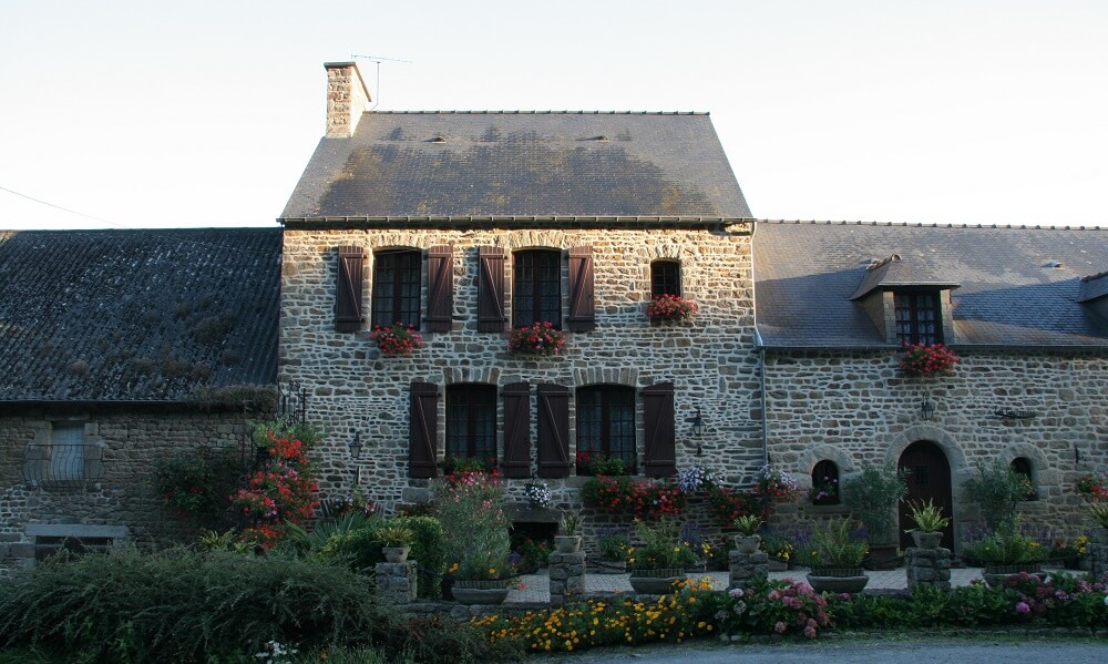 Typical house in France