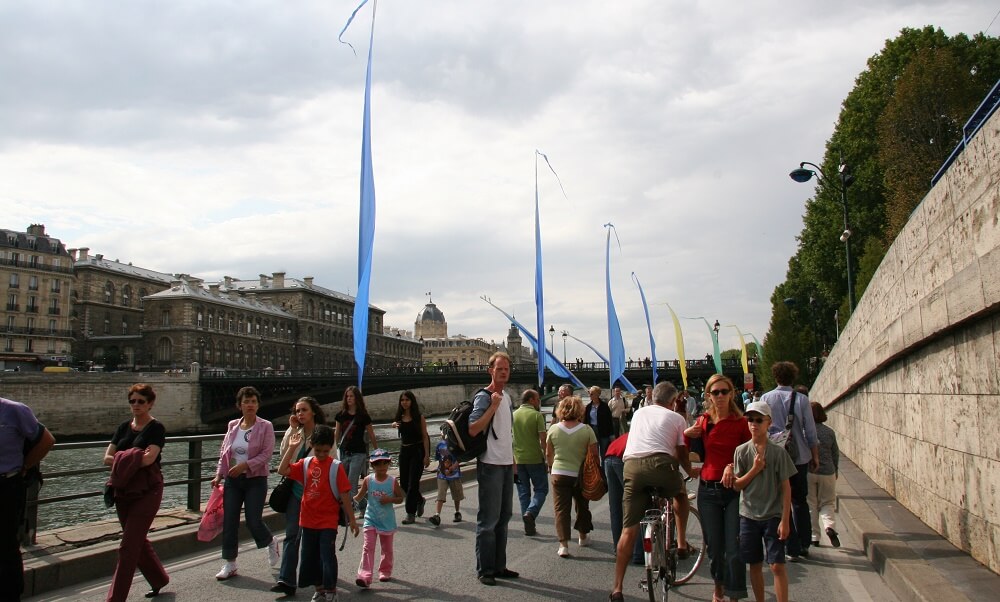 Paris Plage, Le Bassin de Paris Plage, festival, along the Seine River