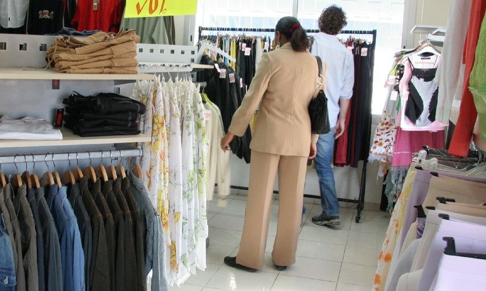 Clothing store in Dakar