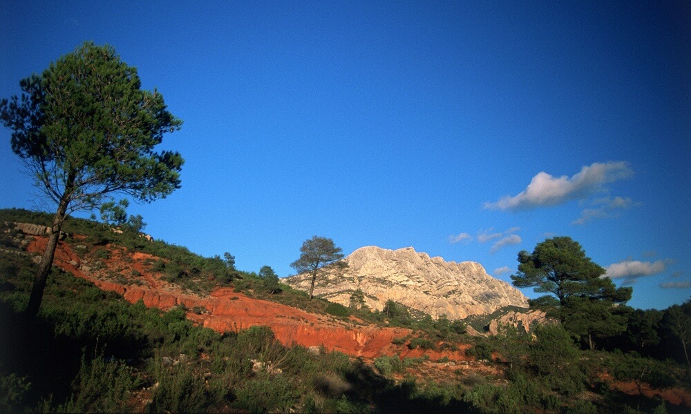 Hill in Provence, France