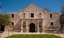 The famous Alamo Mission in San Antonio, Texas