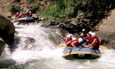 People rafting in the Dominican Republic