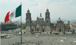 La Plaza de la Constitución, Mexico City. Mexico
