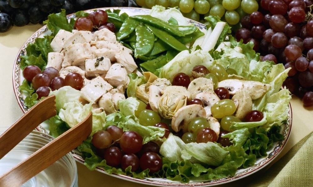 chicken and grape salad